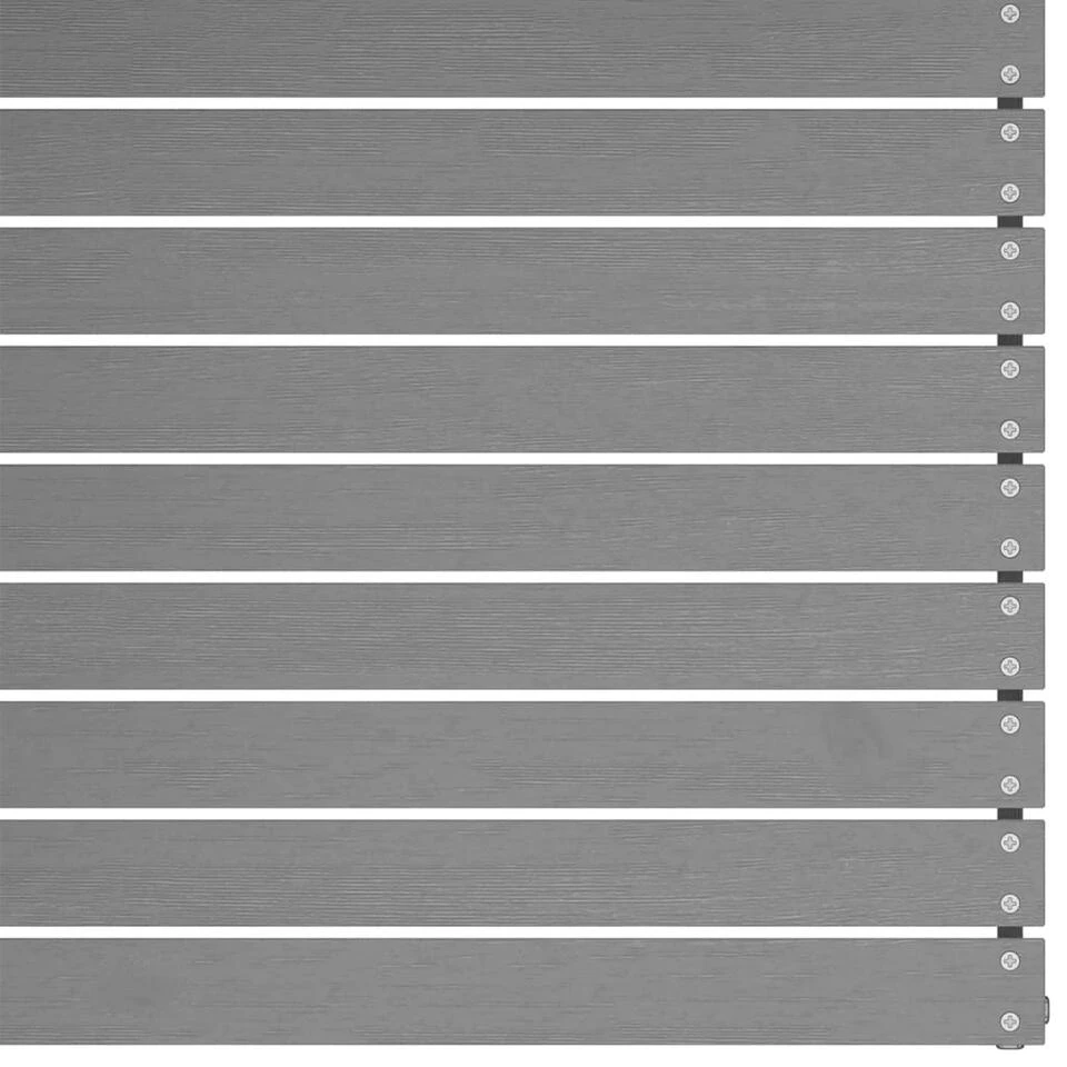 VidaXL Tuinbank 2-zits Met Kussens Massief Grenenhout Grijs 4 VidaXL Tuinbank 2-zits Met Kussens Massief Grenenhout Grijs - Afbeelding 4