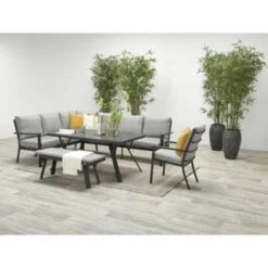 Garden Impressions Senja Lounge Dining Tuinstoel - Donker Grijs -Tuinmeubelwinkel 1000003371 0103