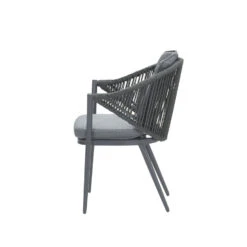 Garden Impressions Kyra Tuinstoel Mystic Grijs - 2 Stuks -Tuinmeubelwinkel 1000009445 0103