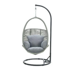 Garden Impressions Panama Hangstoel Swing Egg - Mystic Grijs -Tuinmeubelwinkel 1000035641 0104