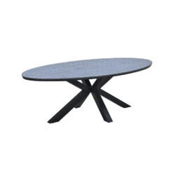 Garden Impressions Tulli Tuintafel 220x115 Cm - Donker Grijs -Tuinmeubelwinkel 1000035682 0103