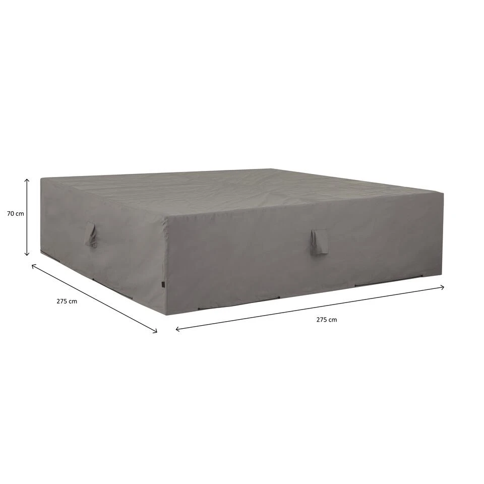 Madison - Loungeset Cover - Grijs - 275 X 275 X 70 2 Madison - Loungeset Cover - Grijs - 275 X 275 X 70 - Afbeelding 2