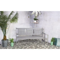 SenS-Line Boulogne Tuinbank - Grenenhout - Grijs -Tuinmeubelwinkel 1000038275 0103