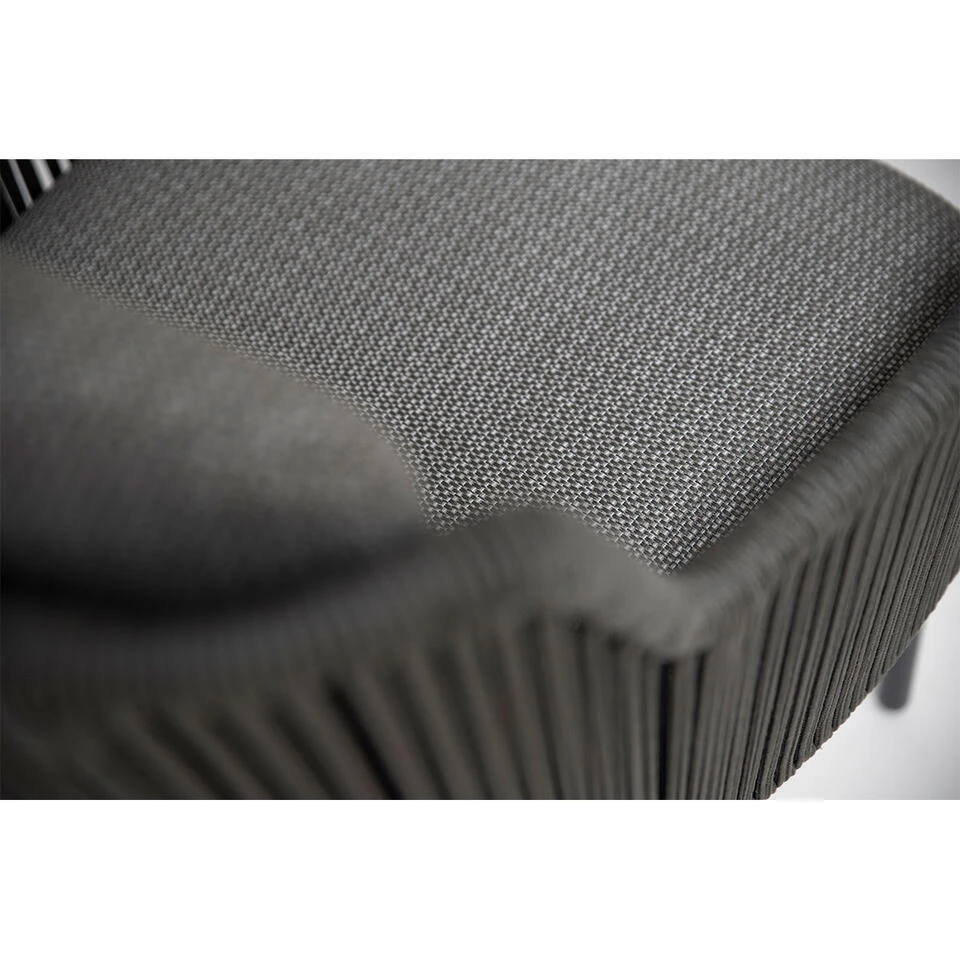 4 Seasons Outdoor Bernini Tuinstoel - Platinum 4 4 Seasons Outdoor Bernini Tuinstoel - Platinum - Afbeelding 4