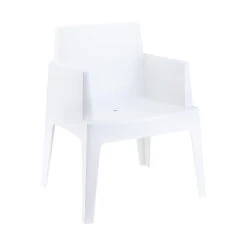 Garden Impressions Tuinstoel Box The Original Wit - 2 Stuks -Tuinmeubelwinkel 1000040788 0103