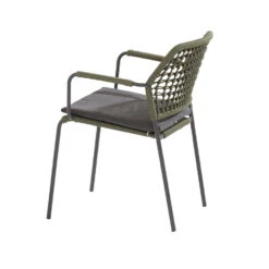 Taste By 4 SeasonsBarista Stapelbare Tuinstoel - Groen -Tuinmeubelwinkel 1000040794 0103