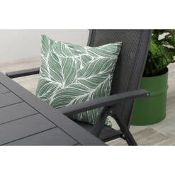 Garden Impressions Rosa Tuinstoel Verstelbaar - Antraciet -Tuinmeubelwinkel 1000040803 0104