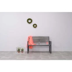 Garden Impressions Detroit Parkbank - Royal Grey -Tuinmeubelwinkel 1000042149 0102