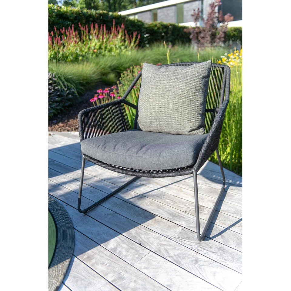 4 Seasons Accor Loungestoel - Antraciet 2 4 Seasons Accor Loungestoel - Antraciet - Afbeelding 2