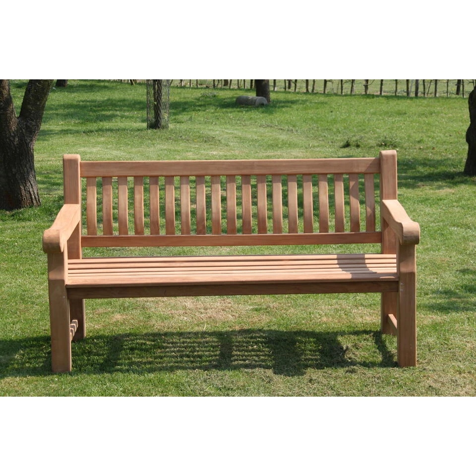 Livingfurn - Tuinbank Patrick Bench - Teakhout - 50x200x45 2 Livingfurn - Tuinbank Patrick Bench - Teakhout - 50x200x45 - Afbeelding 2