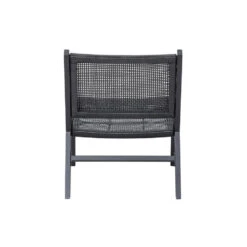 WOOOD Pem Fauteuil Outdoor - Aluminium - Zwart - Set Van 2 -Tuinmeubelwinkel 1000047924 0103