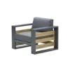 Garden Impressions Solo Lounge Fauteuil - Carbon Black/Mystic Grey