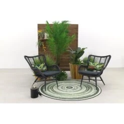 VDG Jasmine Loungestoelen Set - Black -Tuinmeubelwinkel 1000048698 0102