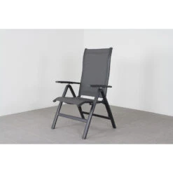 Suns New Castle Verstelbare Tuinstoel - Antraciet 6 Suns New Castle Verstelbare Tuinstoel - Antraciet -Tuinmeubelwinkel 1000048819 0102