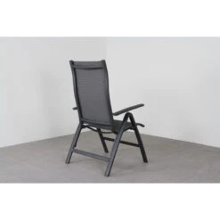 Suns New Castle Verstelbare Tuinstoel - Antraciet 7 Suns New Castle Verstelbare Tuinstoel - Antraciet -Tuinmeubelwinkel 1000048819 0103