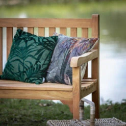 Giga Meubel - Tuinbank Teakhout - 150x60x91cm - Java -Tuinmeubelwinkel 1000049439 0102