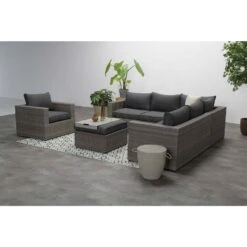Garden Impressions Altea Lounge Tuinstoel - Grijs -Tuinmeubelwinkel 1000052350 0102