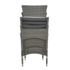Garden Impressions Jerba Tuinstoel Grijs - 4 Stuks -Tuinmeubelwinkel 1000052360 0103