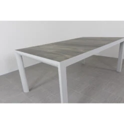 Kings Tuintafel Light Grey - 180x100 Cm -Tuinmeubelwinkel 1000053233 0102