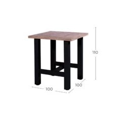 Hartman Sophie Yasmani BAR Table Black Teak Top -Tuinmeubelwinkel 1000053269 0101