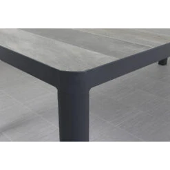 VDG Queens Tuintafel Antraciet - 220 X 100 Cm 6 VDG Queens Tuintafel Antraciet - 220 X 100 Cm -Tuinmeubelwinkel 1000053286 0102