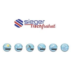 Sieger Boulevard Klaptafel 80x80 Cm. - Vivodur -Tuinmeubelwinkel 1000053294 0103