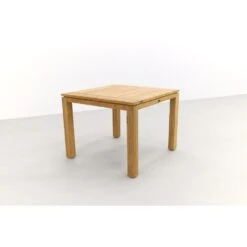 Allure Rome Teak Tuintafel 100 X 100 Cm. - Natural Brown 6 Allure Rome Teak Tuintafel 100 X 100 Cm. - Natural Brown -Tuinmeubelwinkel 1000054216 0102