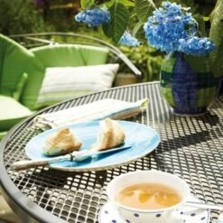 Kettler Strekmetaal Tafel 120 Cm Rond -Tuinmeubelwinkel 1000054219 0103