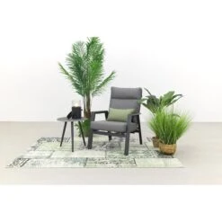 VDG Azoren Loungestoel Verstelbaar - Antraciet -Tuinmeubelwinkel 1000054950 0102