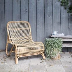 Giga Meubel Loungestoel Rotan Zwart - 65x71x78cm -Tuinmeubelwinkel 1000057066 0102