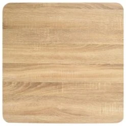 VidaXL Bistrotafel 60x60 Cm MDF Lichtbruin -Tuinmeubelwinkel 1000062361 0103