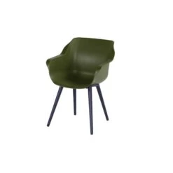 Hartman Sophie Studio Dining Armstoel - Moss Green - Set Van 2 -Tuinmeubelwinkel 1000072086 0102