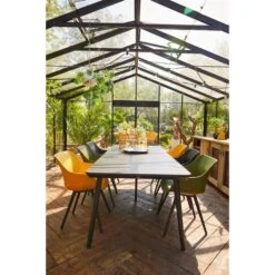 Hartman Sophie Studio Dining Armstoel - Moss Green - Set Van 2 -Tuinmeubelwinkel 1000072086 0103