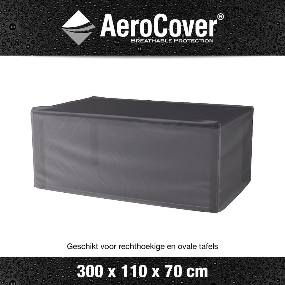 Aerocover Tuintafelhoes 300x110 Cm 2 Aerocover Tuintafelhoes 300x110 Cm - Afbeelding 2
