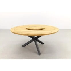 Taste Prado Tuintafel - 160 Cm. Rond -Tuinmeubelwinkel 1000073587 0103