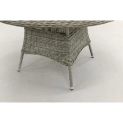 VDG Felina Dining Tuintafel 130 Cm. - Paloma Grijs -Tuinmeubelwinkel 1000074470 0103