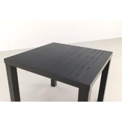 VDG Lena Tuintafel Antraciet - 90 X 90 Cm -Tuinmeubelwinkel 1000074471 0103