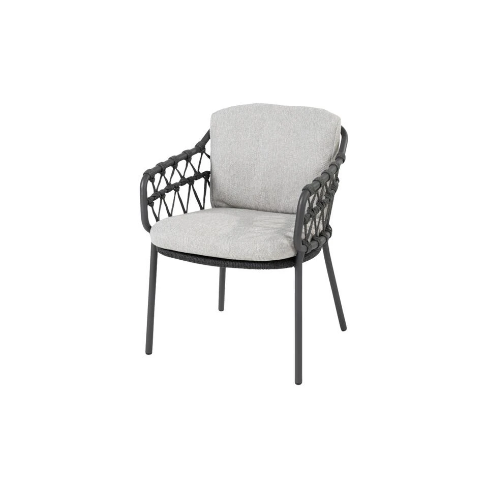 4 Seasons Outdoor Calpi Dining Stoel - Antraciet (1 St.) 1 4 Seasons Outdoor Calpi Dining Stoel - Antraciet (1 St.)
