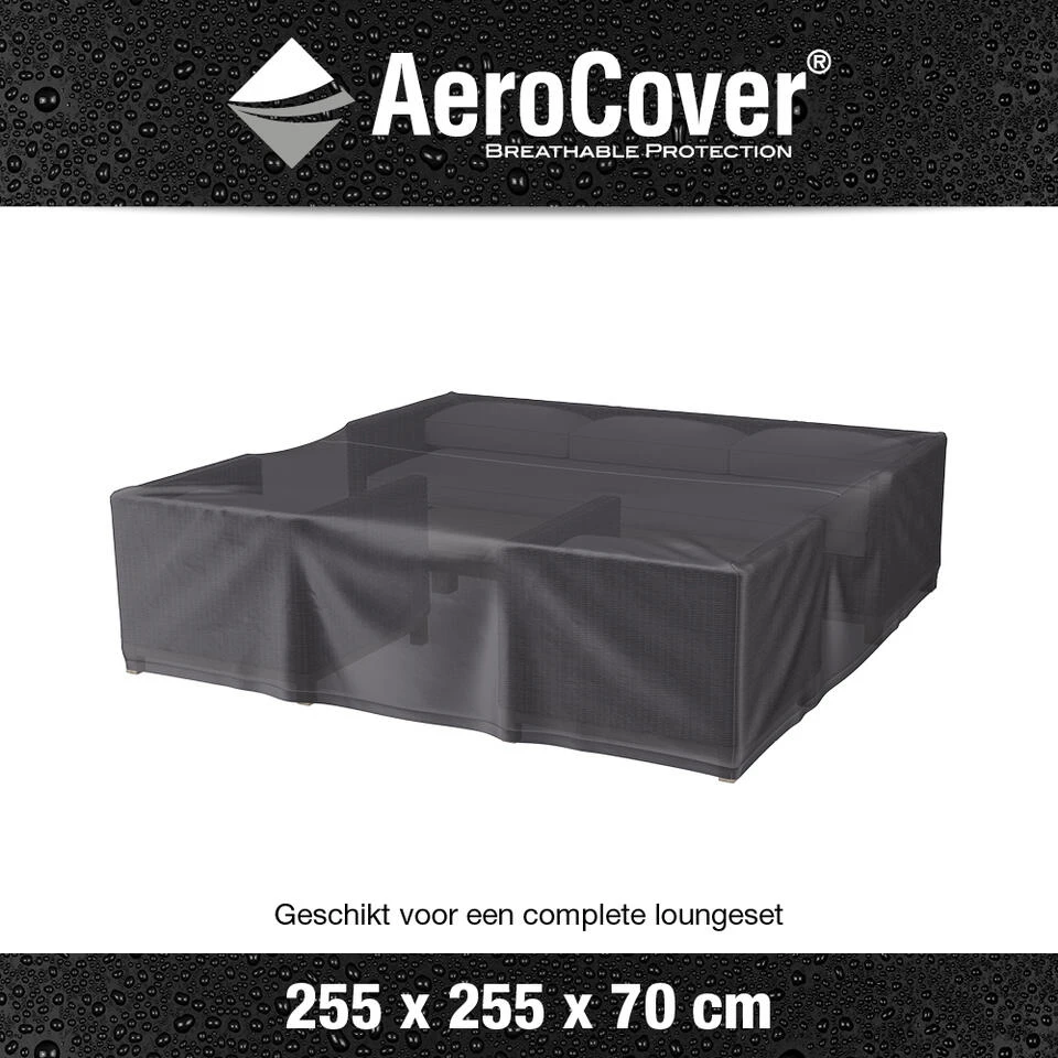 Aerocover Loungesethoes 255x255x70 Cm 2 Aerocover Loungesethoes 255x255x70 Cm - Afbeelding 2