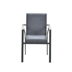 Garden Impressions Angela Tuinstoel - Donker Grijs -Tuinmeubelwinkel 1000087053 0103