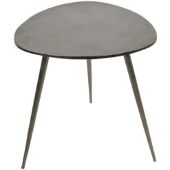 Shine Bijzettafel Brush - Aluminium - Grijs -Tuinmeubelwinkel 1000088276 0101