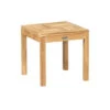 Exotan Bijzettafel Binnen/Buiten End - Teak - Naturel - 45x45x45