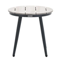 Garden Impressions Lucas Bijzettafel Ø50 - Light Teak Imowood -Tuinmeubelwinkel 1000091633 0103