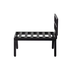 WOOOD Loungebankje Buiten George - Aluminium - Zwart - 73x90x83 7 WOOOD Loungebankje Buiten George - Aluminium - Zwart - 73x90x83 -Tuinmeubelwinkel 1000093832 0103