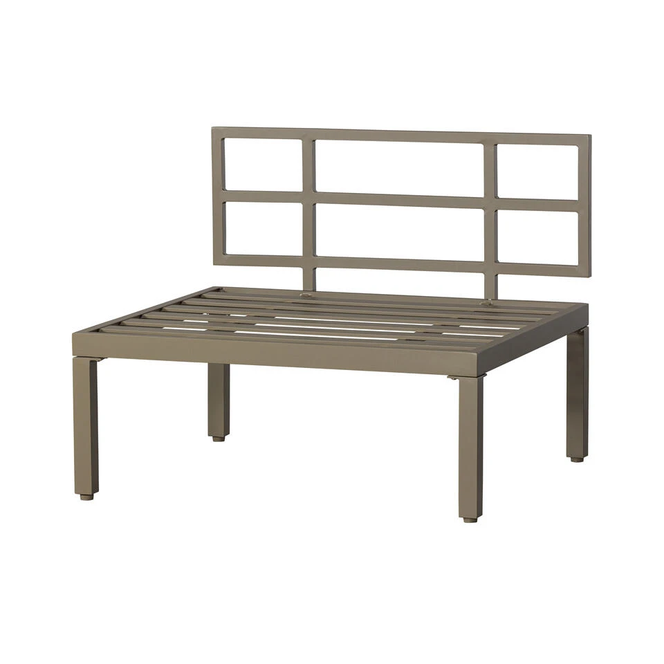 WOOOD Loungebankje Buiten George - Aluminium - Jungle - 73x90x83 1 WOOOD Loungebankje Buiten George - Aluminium - Jungle - 73x90x83