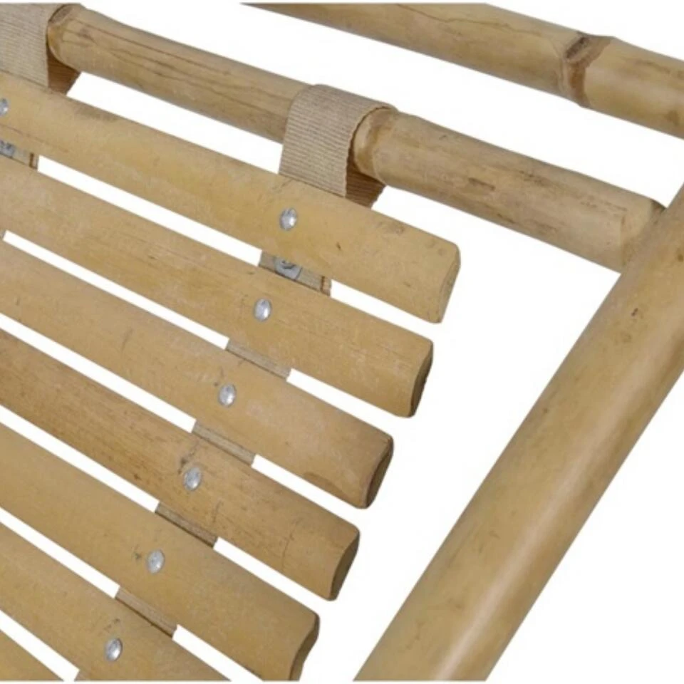 Levi Bamboe Strandstoel - Bamboe - Bruin 2 Levi Bamboe Strandstoel - Bamboe - Bruin - Afbeelding 2