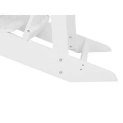 Beliani Tuinstoel ADIRONDACK - Wit Kunsthout -Tuinmeubelwinkel 12fd1e29ad804bf5b7c89802fc88e1b2