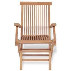 VidaXL Tuinstoelen Inklapbaar 2 St Massief Teakhout -Tuinmeubelwinkel 1381912756 0102
