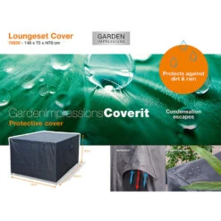 Garden Impressions Loungesethoes 140x70xH70 Cm -Tuinmeubelwinkel 1384120320 0101