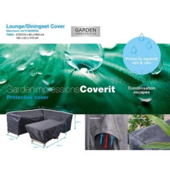 Garden Impressions Lounge Dining Hoes R 270x210xH85/90 En 165x95xH70 -Tuinmeubelwinkel 1497709095 0101